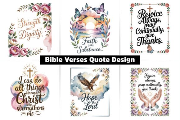 A Brand Designer's Review of Watercolor Bible Verse Graphics