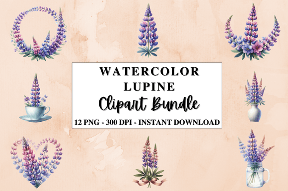 A Practical Review of Watercolor Lupine Graphics