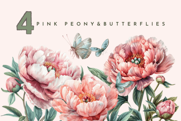 A Watercolor Peony Review for Selling Graphics & Illustrations