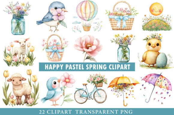 Bringing Spring to Your Brand: Pastel Watercolor Graphics
