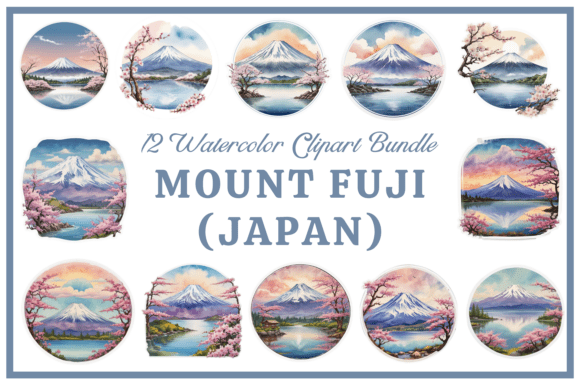 Mount Fuji Watercolor Graphics: A Designer's Practical Review