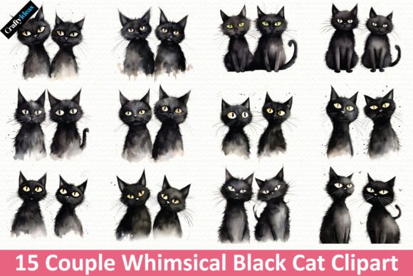 Whimsical Cat Illustrations for Modern Content Graphics